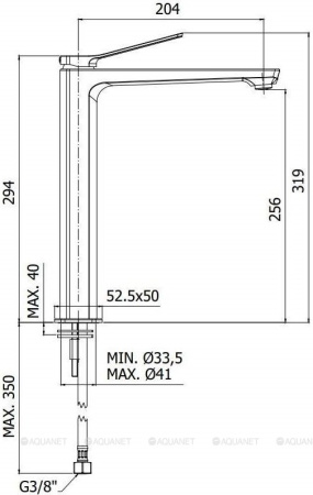 Фото смеситель для раковины paffoni tilt ti081st высокий, хром