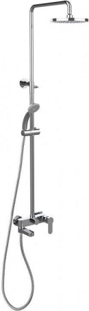 Фото душевая колонна paffoni blu zcol632cr, хром