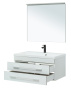 Фото комплект мебели aquanet верона 90 new белый матовый