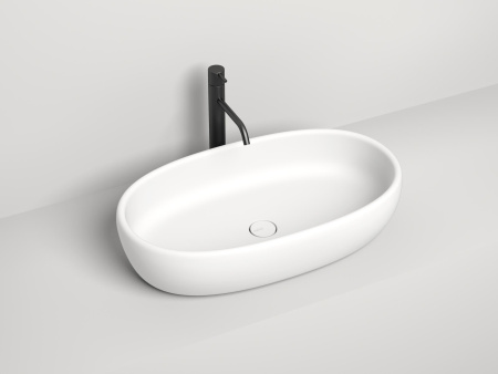 Фото раковина salini s-stone luce 110721mrf, матовая покраска по ral полностью