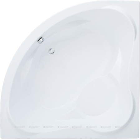 Фото акриловая ванна aquanet malta new 150*150 см, белая
