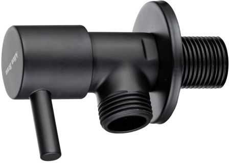 Фото запорный вентиль allen brau priority 5.31026-31 черный матовый