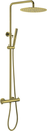Фото душевая колонна allen brau fantasy 5.11001-gb, золото брашированное