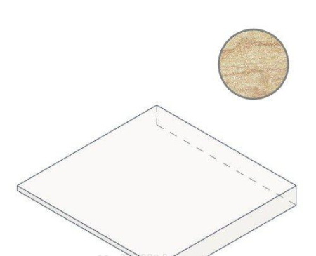 Atlas Epos, Угловая ступень, 33x120 см