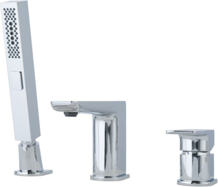 Фото смеситель на борт ванны allen brau infinity 5.21008-00, хром Фото смеситель на борт ванны allen brau infinity 5.21008-00, хром