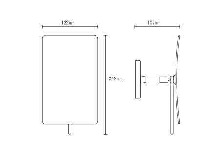Фото зеркало настенное boheme 506-g, золото