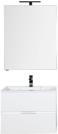 Фото комплект мебели aquanet алвита 70 белый