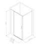 Фото душевой угол allen brau priority 3.31026.ba + 3.31044.ba 90*90*200 см, профиль серебро браш