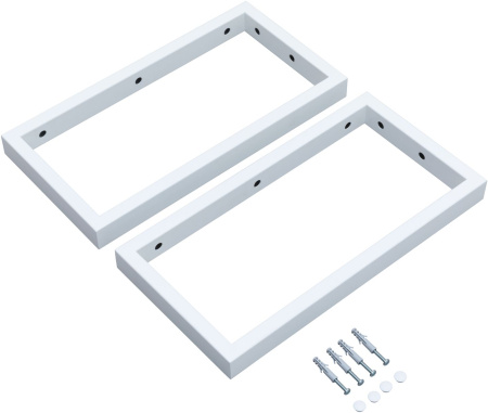 Фото комплект кронштейнов aquanet магнум белый матовый