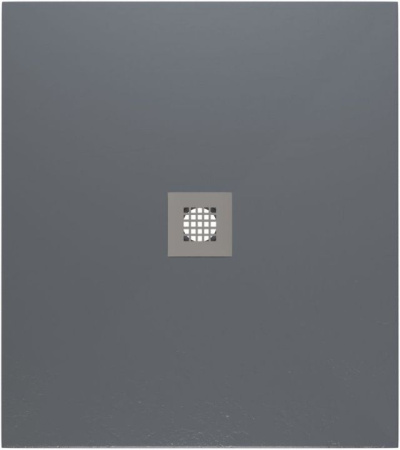 Фото поддон литьевой камень allen brau priority 8.31002-bgm 90*90 см, синий матовый