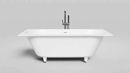 Фото ванна salini s-stone ornella axis kit 103521mrf 180*80 см, матовая покраска по ral полностью