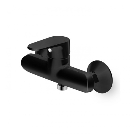 Фото смеситель для душа bravat alfa, черный