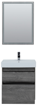 Фото комплект мебели aquanet nova lite 60 дуб рошелье (2 ящика)