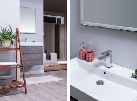 Фото комплект мебели aquanet nova lite 75 дуб рошелье (2 ящика)