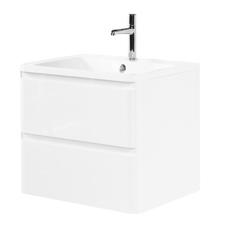 Фото тумба подвесная belbagno albano 70 bianco lucido 
