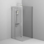 Фото душевой угол am.pm gem 90*90 см, профиль хром/стекло прозрачное