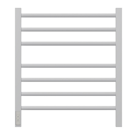 Фото полотенцесушитель электрический point веста pn70756w п7 500x600, диммер слева, белый