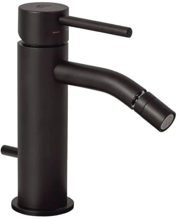 Фото смеситель для биде paffoni light lig135no, черный матовый