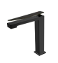 Фото смеситель для раковины высокий boheme q 142-bb.2, черный