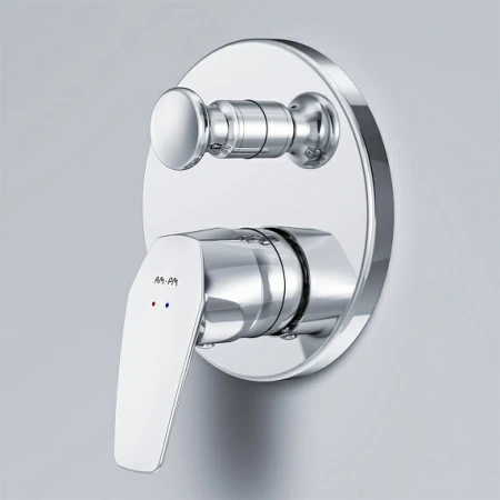 Фото смеситель для ванны и душа am.pm gem, хром