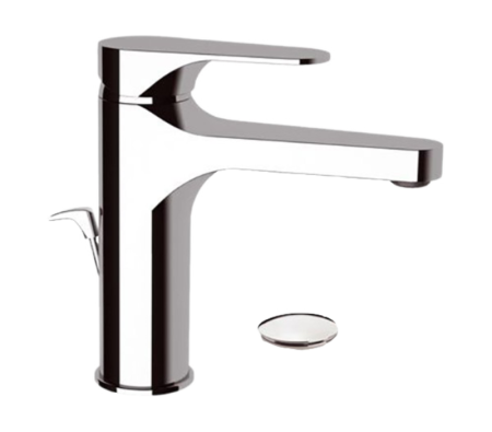 Фото смеситель для раковины remer class line l10l д/к, хром
