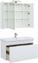Фото комплект мебели aquanet софия 105 белый