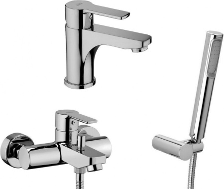 Фото набор смесителей paffoni red 3 в 1 (сет 5)