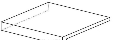 Atlas Marvel Stone, Ступень, 33x33 см