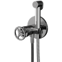 Фото гигиенический душ со смесителем remer chrono ch65w, хром