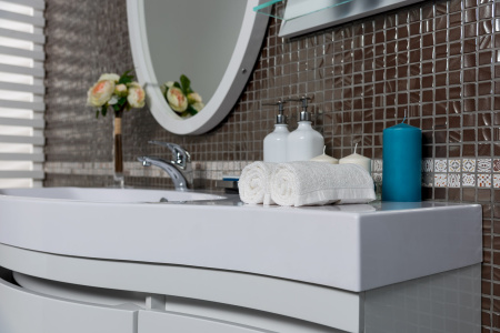 Фото комплект мебели aquanet опера 115 l белый (2 дверцы 2 ящика)