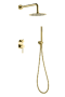 Фото душевая система boheme uno 464-g, золото
