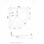 Фото душевой поддон rgw stone tray st/t*-0099g 90х90