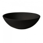 Фото раковина kerasan ciotola 430331 накладная чёрный матовый ø46