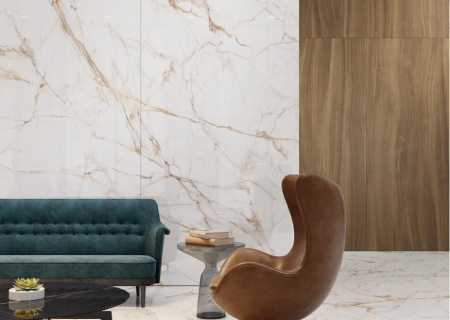 Xlight Calacatta, Керамогранит, 150x300 см