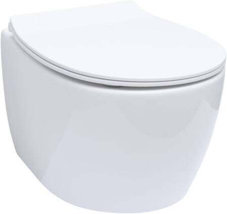 Фото унитаз подвесной безободковый allen brau fantasy 4.11004.20, белый