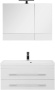 Фото комплект мебели aquanet нота new 90 белый (камерино)