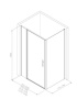 Фото душевой угол allen brau priority 3.31007.00 + 3.31013.00 120*80*200 см, профиль хром
