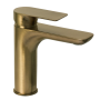 Фото смеситель для раковины remer infinity i12vo, бронза