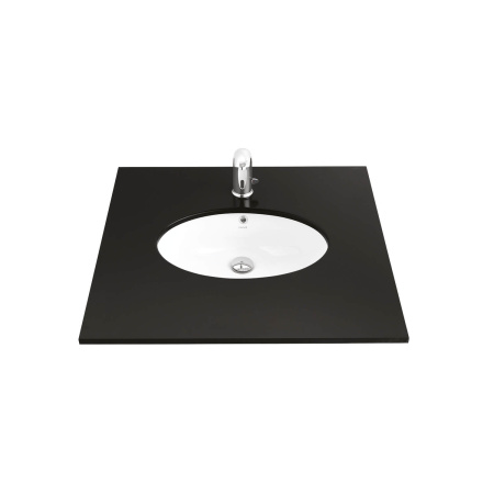 Фото раковина встраиваемая снизу creavit tp216 tp216-00cb00e-0000 37*51 см, белая