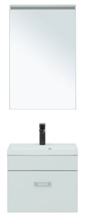 Фото комплект мебели aquanet верона 50 белый матовый (раковина нота 50 new)