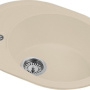 Фото гранитная мойка aquagranitex m-18l бежевый