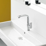 Фото смеситель hansgrohe metris 31087000 для раковины