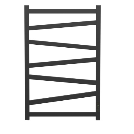 Фото полотенцесушитель электрический point феникс pn15858b п7 500x800, диммер справа, черный