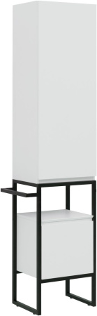 Фото шкаф-пенал allen brau priority 40 1.31005.wm r белый матовый