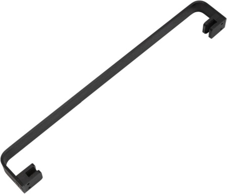 Фото рейлинг для полотенцесушителя allen brau infinity 8.21007.bba черный браш