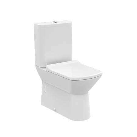 Фото унитаз напольный безободковый creavit nova nv361-11cb00e-0000, белый