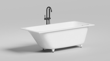 Фото ванна salini s-stone orlanda 102025mrf 160*70 см, матовая покраска по ral полностью