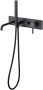 Фото встраиваемый комплект для ванны и душа allen brau priority 5.31a05-31, черный матовый