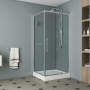 Фото душевой уголок bravat line bs090.2116a прозрачное стекло /хром  90х90