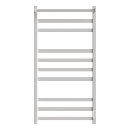 Фото полотенцесушитель электрический point меркурий pn83850pw п9 500x1000 с полкой, диммер справа, белый